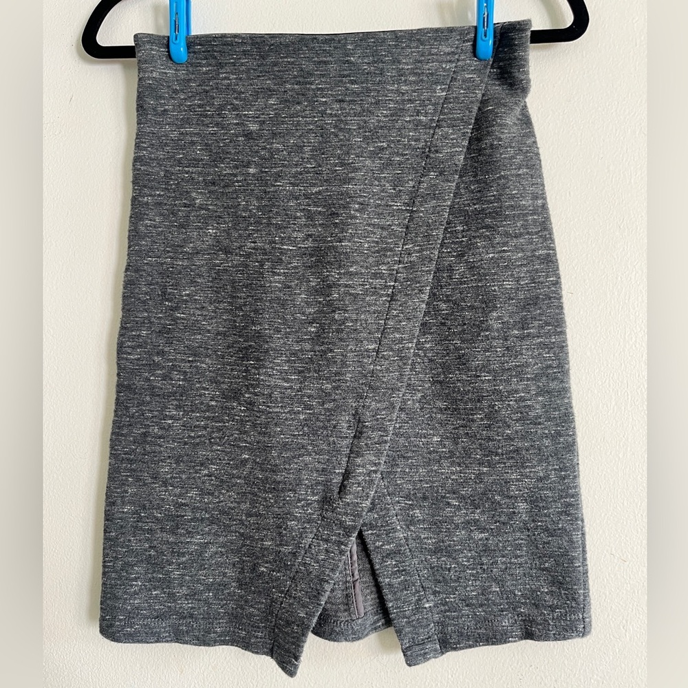 Ann Taylor LOFT Charcoal Pencil Skirt
